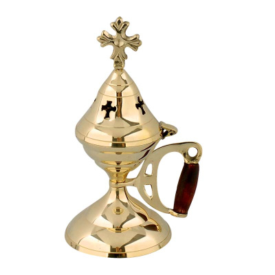 9586B - Θυμιατό Μπρούτζινο - Incense Burner Bronze