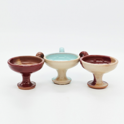 39846JSK - Θυμιατά πήλινα - Clay incense burners