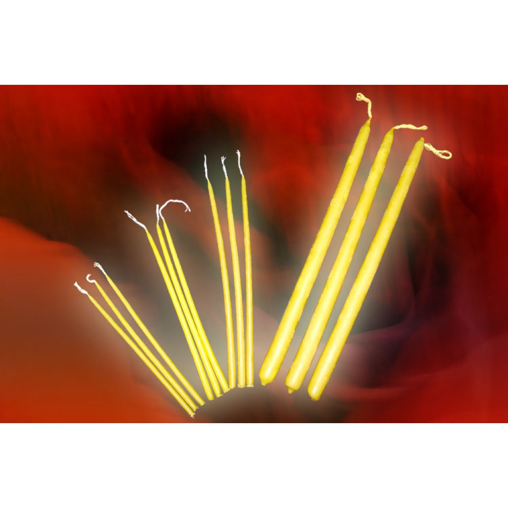 EKL003001 - Μελισσοκέρια - Beeswax Candles ΕΙΔΗ ΛΑΤΡΕΙΑΣ