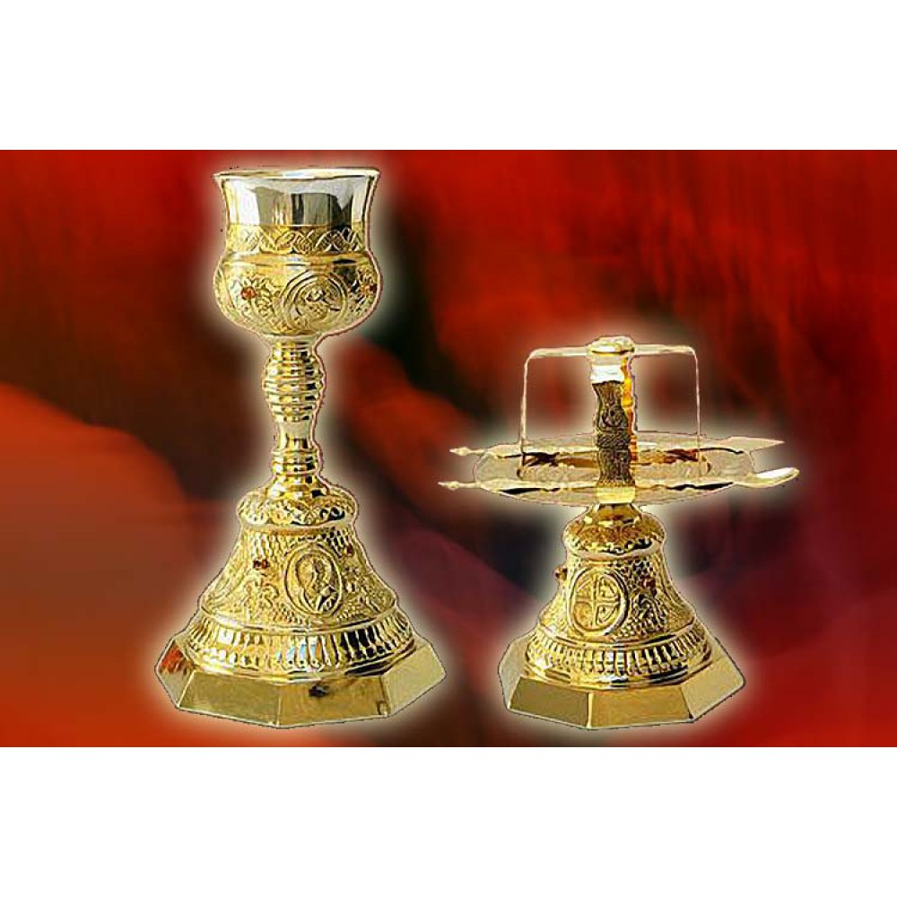 EKS001004 - Σετ Δισκοπότηρο - Chalise Set ΕΚΚΛ/ΣΤΙΚΑ ΕΙΔΗ